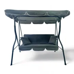 Black Forest Garden Swing, 170x110x153cm Navy Blue