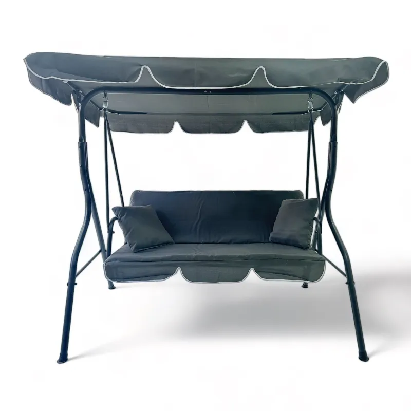 Black Forest Garden Swing, 170x110x153cm Navy Blue