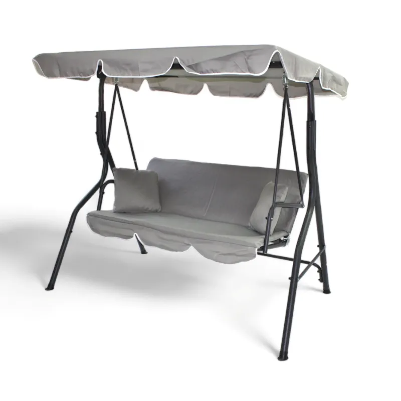 Black Forest Garden Swing, 170x110x153cm Beige