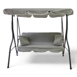 Black Forest Garden Swing, 170x110x153cm Beige