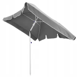 BLACK FOREST PARASOL OGRODOWY SKŁADANY 2M SZARY L-0725S