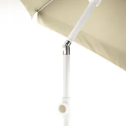 Black Forest Compact Beach Umbrella, 1.8m Beige