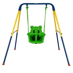 Black Forest Frame Swing, Bucket Swing for Small Children 116x140x123cm
