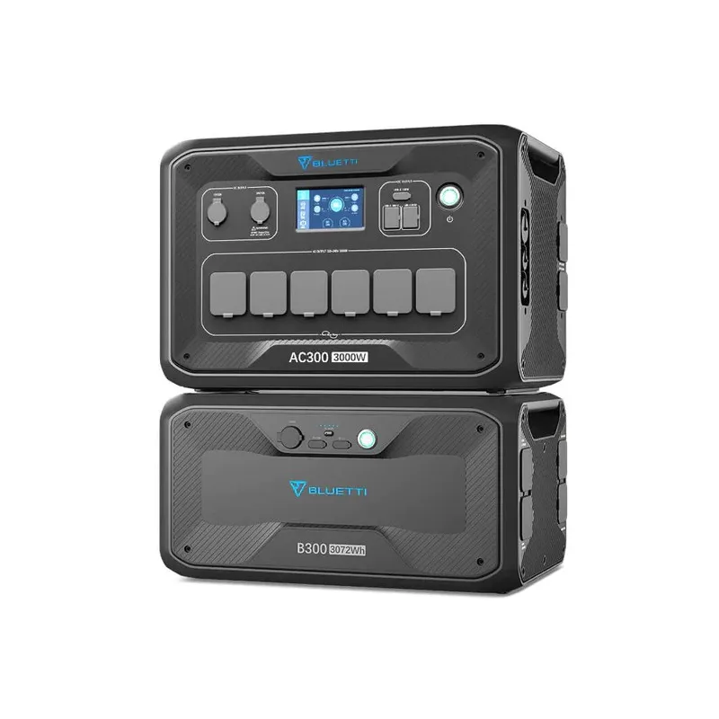 Bluetti AC300 + B300 Güç İstasyonu ve Genişletme Modülü, LiFePO4, BMS