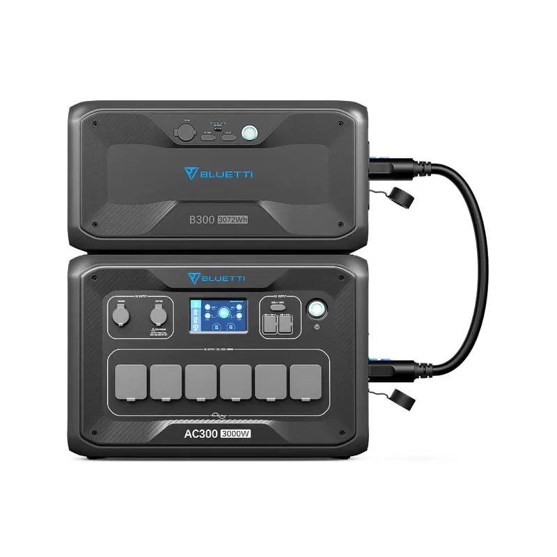 Bluetti AC300 + B300 Power Station + Erweiterungsbatterie LiFePO4, BMS