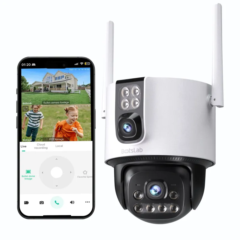 Botslab Dual-Lens Camera W315 Câmara IP