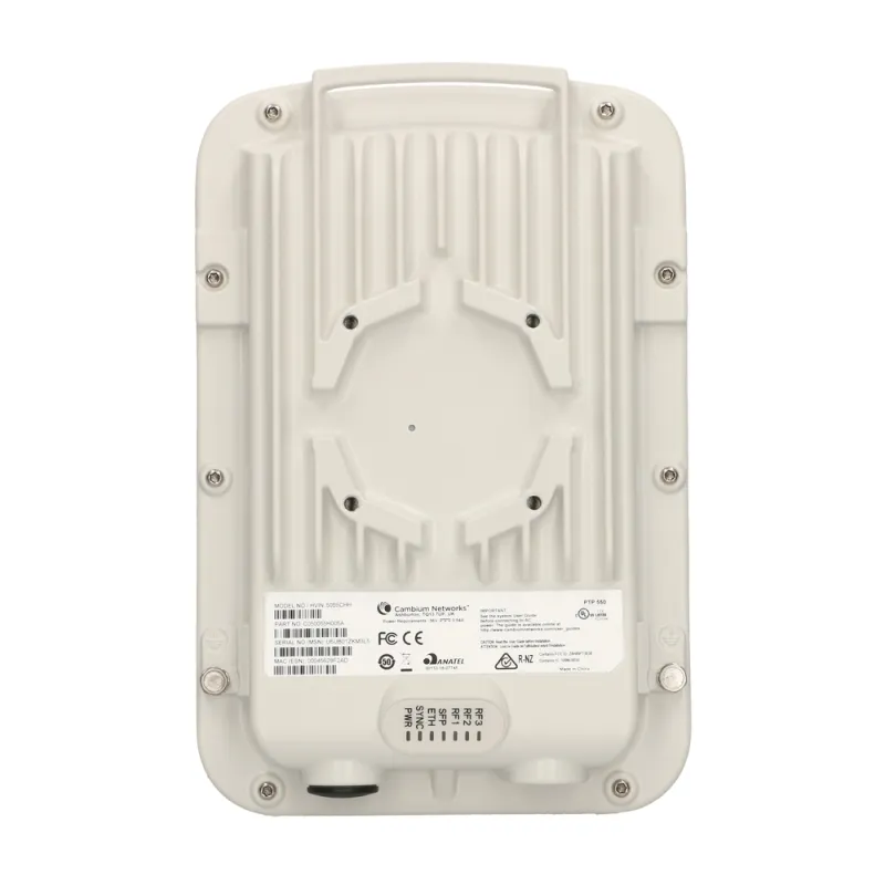 Cambium PTP 550E Connectorized ROW CPE 5GHz, 1x RJ45 1000Mb/s, 1x SFP, 2x N-type, EU cord