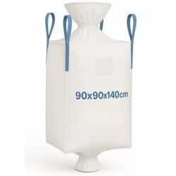 BIG BAG U+2 90X90X140CM 1000KG Z LEJEM - Obrázek 2