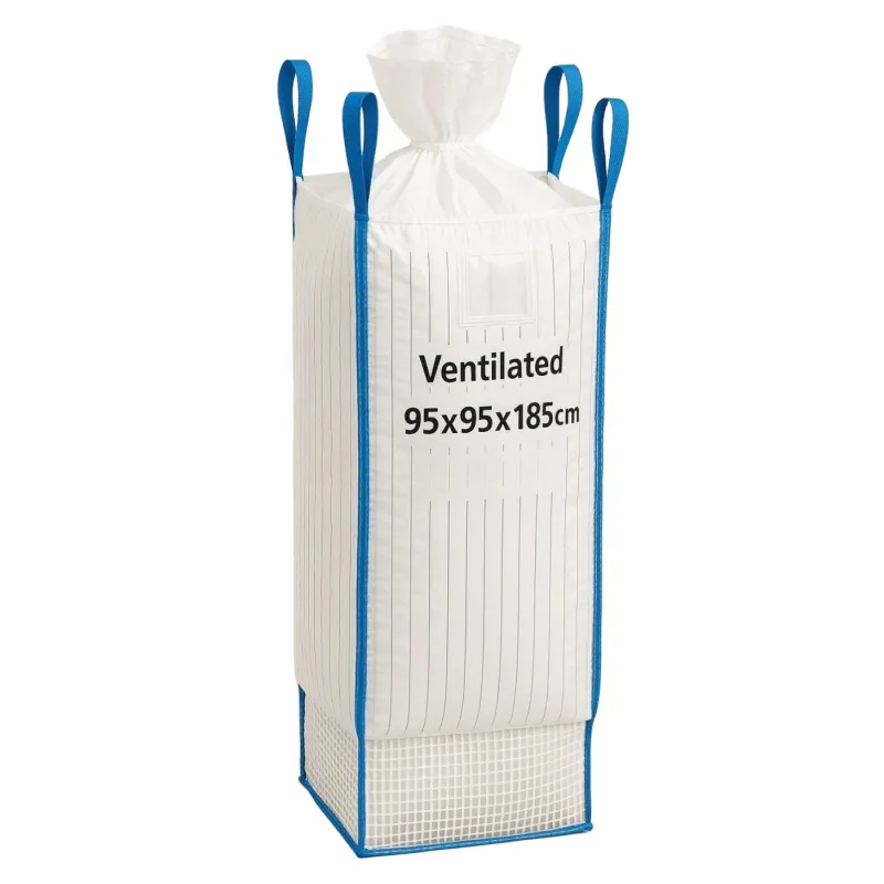 BIG BAG VENTILED 95X95X185CM 1200KG Z LEJEM