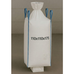 BIG BAG U+2 110X110X175CM 1300KG Z LEJEM - Imagem 2