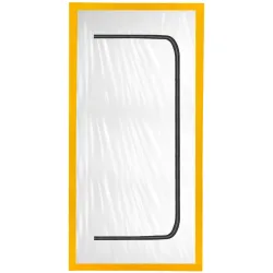DRZWI PRZECIWPYŁOWE REMONTOWE XXL, KURTYNA PRZECIWKURZOWA 230X135 DRZWI - Image 2