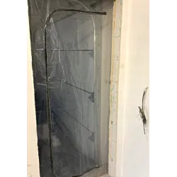 DRZWI PRZECIWPYŁOWE REMONTOWE XXL, KURTYNA PRZECIWKURZOWA 230X135 DRZWI - Image 4