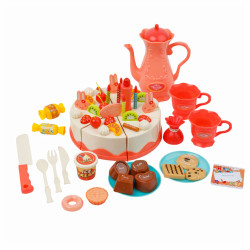 EXTRALINK TOYS ZABAWKA TORT URODZINOWY DO KROJENIA ZESTAW...