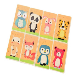EXTRALINK TOYS KSIĄŻKA UKŁADANKA MAGNETYCZNA PUZZLE 68 EL. ZWIERZĄTKA - Изображение 4