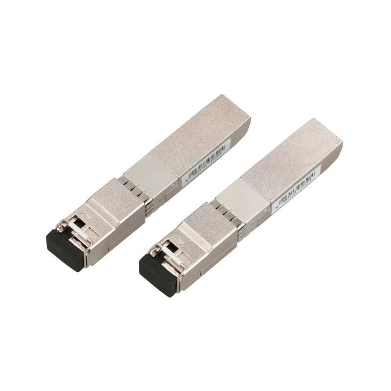 Extralink SFP+ 10G | Modul SFP WDM | 10Gbps, 1490/1550nm, single mode, 80km, LC, pár - Obrázek 2