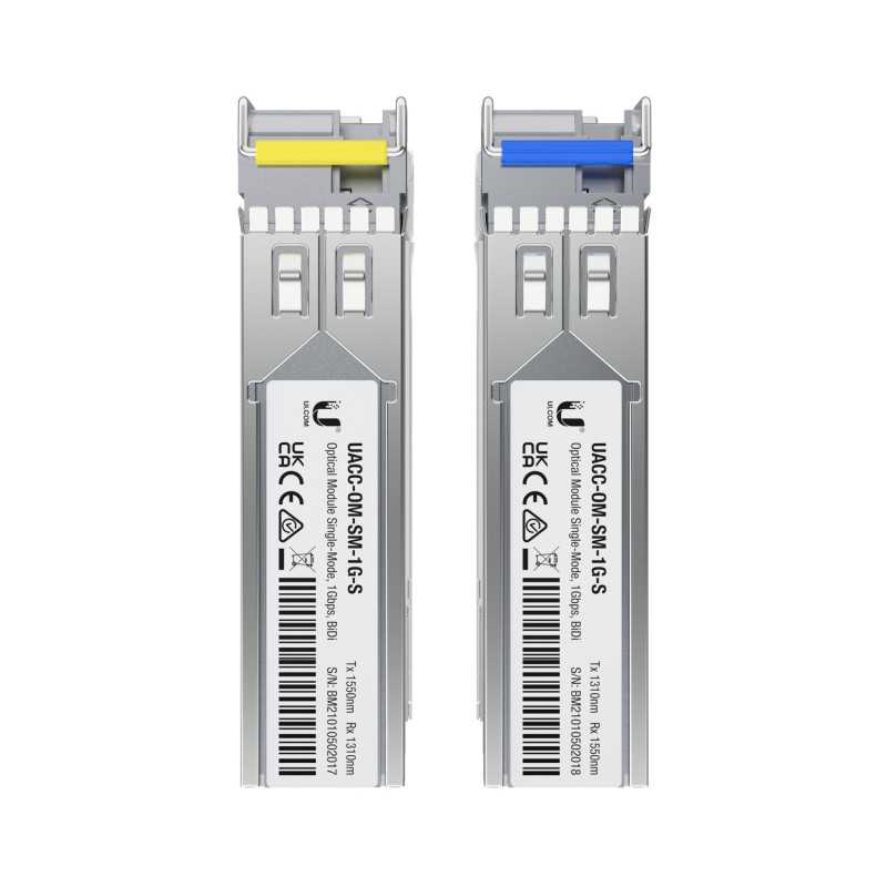 Ubiquiti UACC-OM-SM-1G-S-20 | Módulo SFP | BIDI, SM, Simplex LC, 1.25Gbps, 3km - Imagen 3