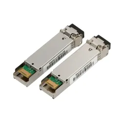 Модуль SFP MikroTik S-3553LC20D, 1.25Gb/s, 20км, Одномодовый, Пара (T1310nm/R1550nm) + (T1550nm/R1310nm) - Изображение 2