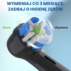 Extralink | Końcówki do szczoteczek | kompatybilne z Oral-b io (4-pack) - Zdjęcie 4