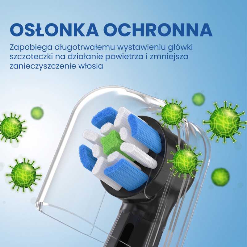 KOŃCÓWKI DO SZCZOTECZEK EXTRALINK KOMPATYBILNE Z ORAL-B IO (4-PACK) - Изображение 7