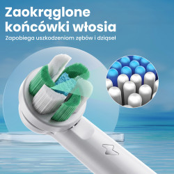 KOŃCÓWKI DO SZCZOTECZEK EXTRALINK KOMPATYBILNE Z REGULAR ORAL-B SERIES PRO (4-PACK) - Изображение 5