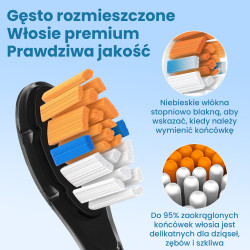 KOŃCÓWKI DO SZCZOTECZEK EXTRALINK KOMPATYBILNE Z PHILIPS H3-6-8-9 SERIES (4-PACK) - Изображение 4