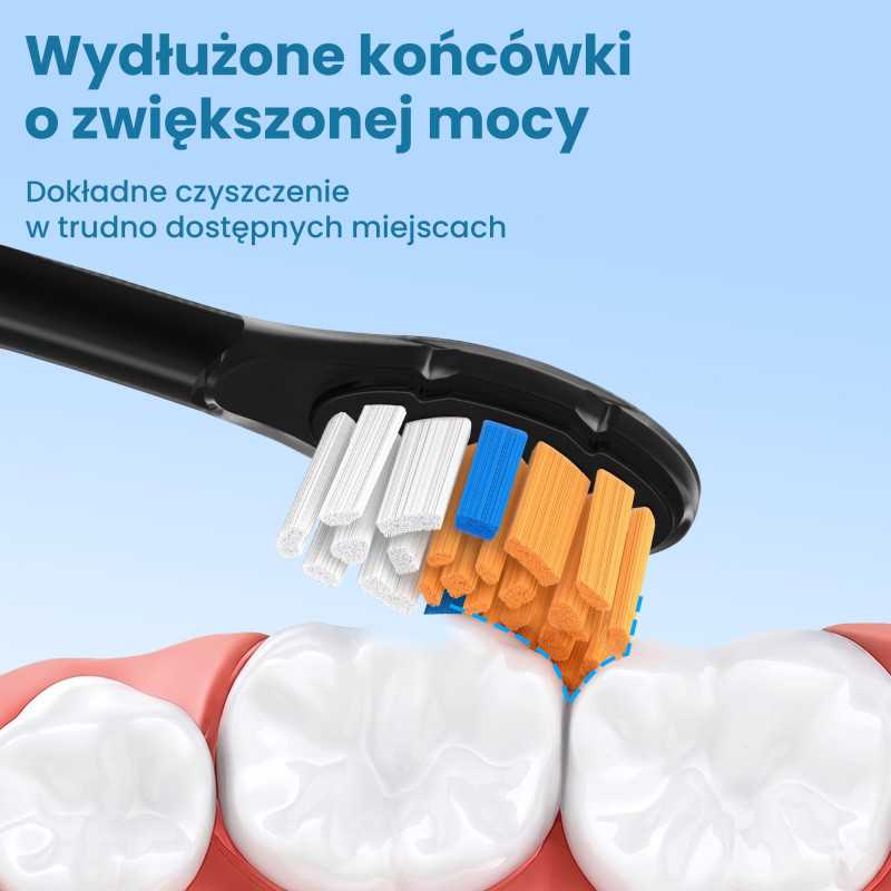 Extralink | Końcówki do szczoteczek | kompatybilne z Philips h3-6-8-9 series (4-pack) - Zdjęcie 5