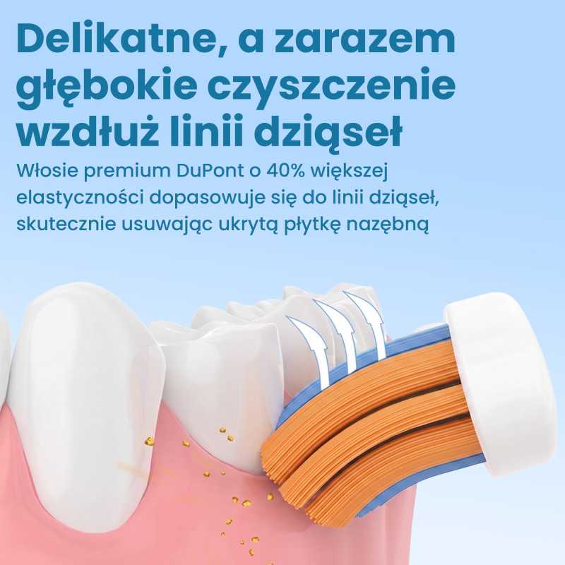 KOŃCÓWKI DO SZCZOTECZEK EXTRALINK KOMPATYBILNE Z PHILIPS H3-6-8-9 SERIES WHITE (4-PACK) - Изображение 6