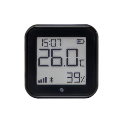 SHELLY H&T GEN3 MATTE BLACK WI-FI TEMPERATURE & HUMIDITY...