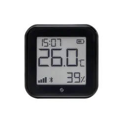 SHELLY H&T GEN3 MATTE BLACK WI-FI TEMPERATURE & HUMIDITY...