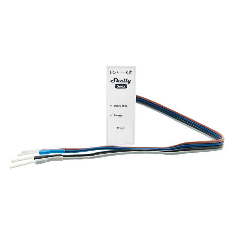 Shelly 3EM-63W Gen3 | Licznik zużycia energii | Trójfazowy, WiFi, Bluetooth - Zdjęcie 2