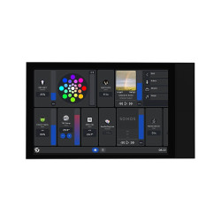 SHELLY WALL DISPLAY XL BLACK SMART HOME CONTROL PANEL...