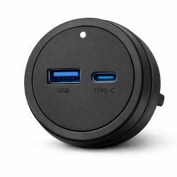 GONEO POWER TRACK ADAPTER USB + USB-C CZARNY
