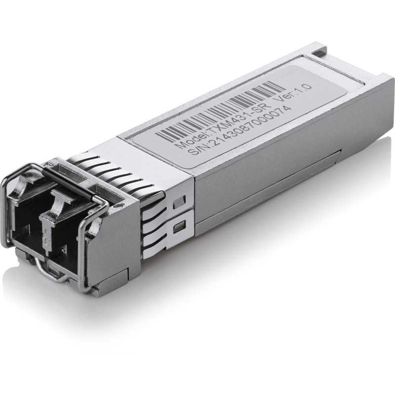 TP-Link TXM431-SR | SFP+ módulo | 10Gb/s, LC/UPC, 300m, 850nm, Multi modo