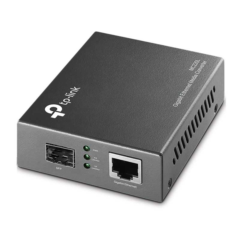 TP-Link MC220L | Medienkonverter | 1x SFP, 1x RJ45 1000Mb/s
