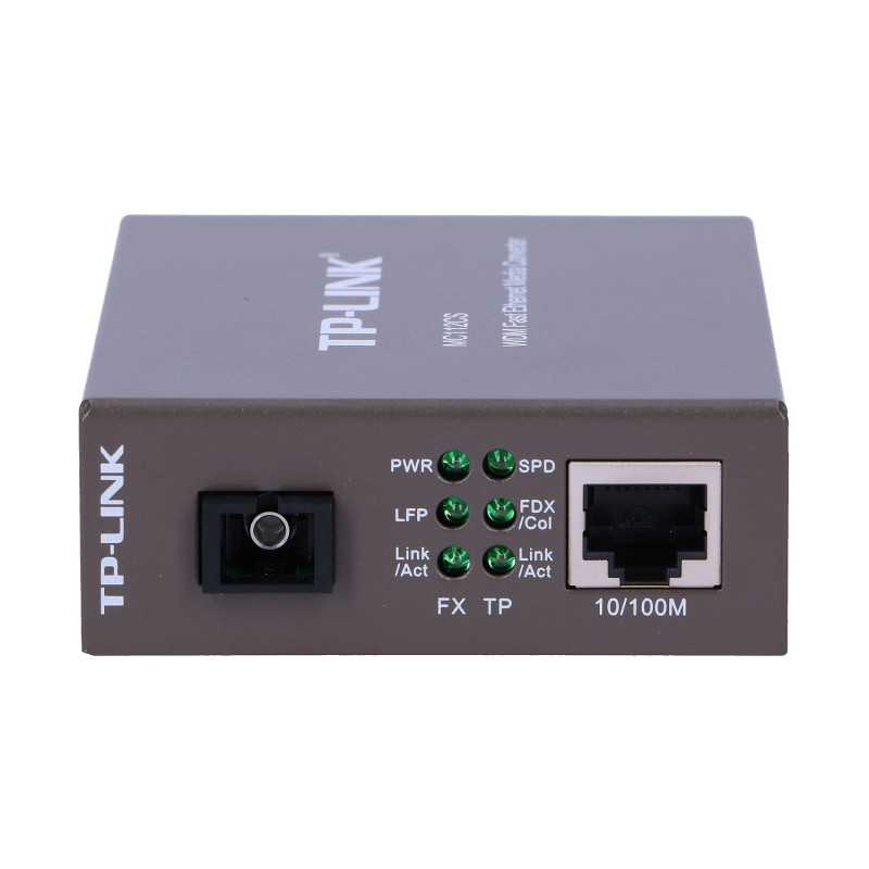 TP-Link MC112CS | Medienwandler | 1x SC/UPC, 1x RJ45 100Mb/s, 1310/1550nm, Einzelmodus - Bild 2
