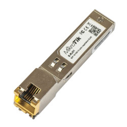 MikroTik S-RJ01 | SFP M&oacute;dulo | 1,25Gb/s, RJ45, 100m