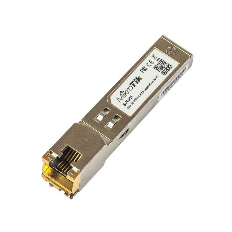 MikroTik S-RJ01 | SFP Module | 1,25Gb/s, RJ45, 100m