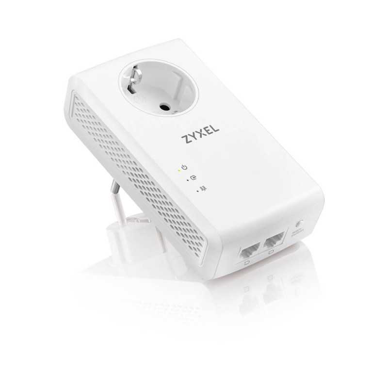Zyxel PLA5456 Powerline İkili Paket, 2x RJ45 1000Mb/s, 1x Priz - Görsel 2