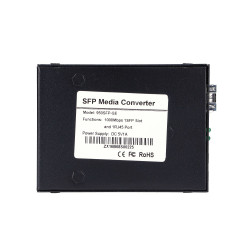 Extralink Sedir | Media converter | 1x SFP, 1x RJ45 1000Mb/s, MC220 replacement - Image 2