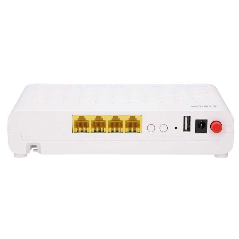 ONT ZTE F600W, WiFi, 1x GPON, 4x RJ45 100Mb/s, 1x USB - Image 3
