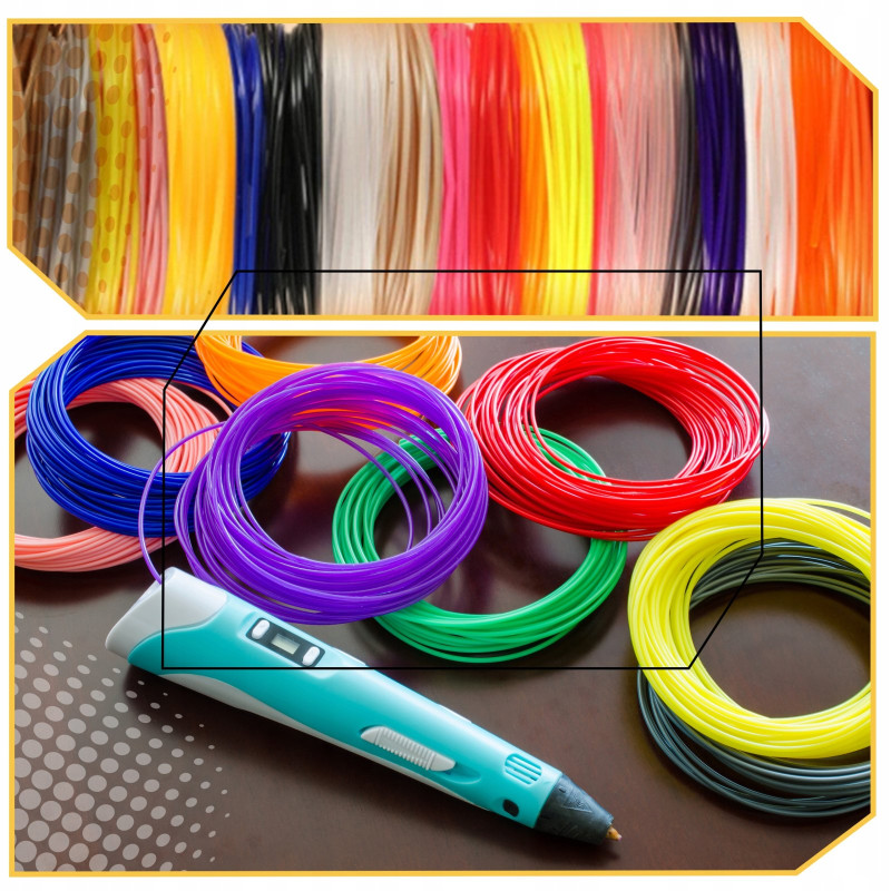 EXTRALINK FILAMENT PLA 1.75MM 330G WIELOKOLOROWY 200M (40X5M) - Imagen 3