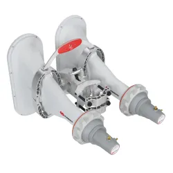RF ELEMENTS AH90-4X4-SMA ASYMMETRICAL 4X4 HORN ANTENNA 90&deg;