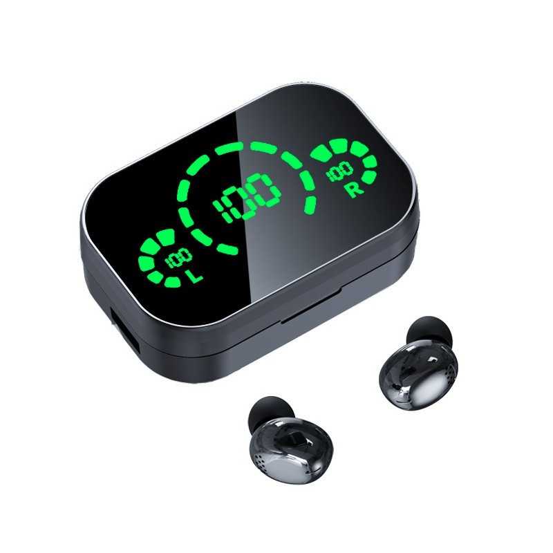 Bluetooth наушники Extralink с шумоподавлением и LED-дисплеем - черные - Изображение 2