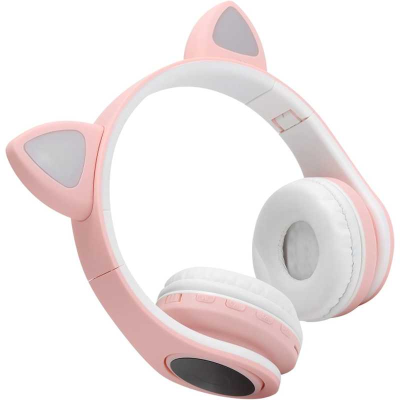 Extralink Kids Headphones Pro Pembe | Kablolu kulaklık | Kedi Kulakları - Görsel 2