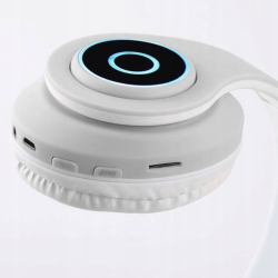 Extralink Kids Headphones Pro White | Wired headphones | Cat Ears - Image 4