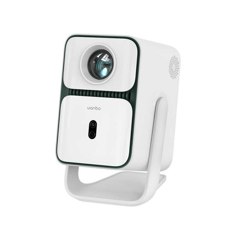 Wanbo T2 Ultra Blanco | Proyector | 500 ANSI, 1080p Full HD, Android TV 11, Gimbal - Imagen 4