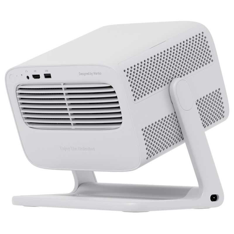 Wanbo Vali 1 Biały | Proyector | Full HD, 900 ANSI, Android TV 11, Gimbal - Imagen 4
