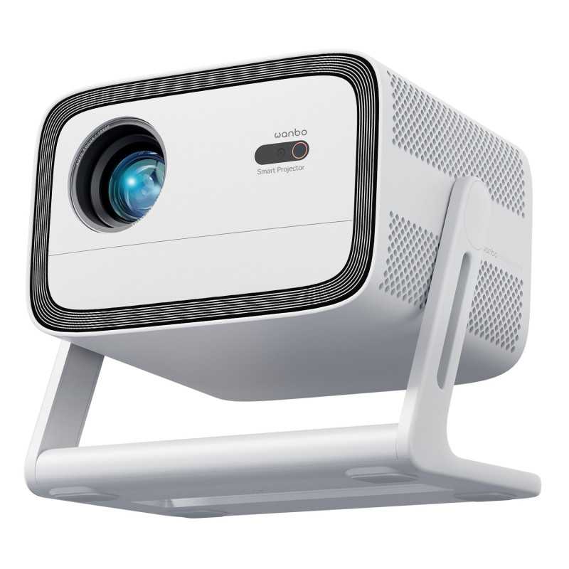 Wanbo Vali 1 Biały | Proyector | Full HD, 900 ANSI, Android TV 11, Gimbal - Imagen 6