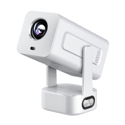 Extralink Smart Projector Cinema&Karaoke - IMS360 Weiß | Projektor für Filme, Spiele und Musik mit 2 Mikrofonen | 1080p, Android - Bild 2