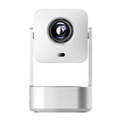 Extralink Smart Projector Cinema&Karaoke - IMS360 Blanco | Proyector para películas, juegos y música con 2 micrófonos | 1080p, A - Imagen 3